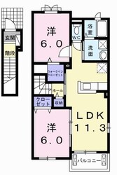 プルメリアの物件間取画像